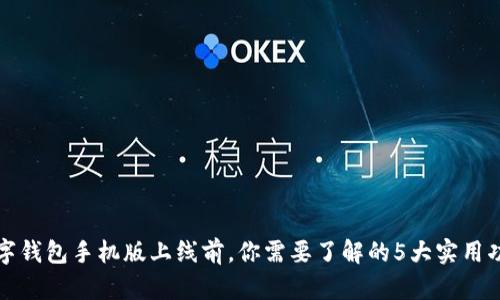 数字钱包手机版上线前，你需要了解的5大实用功能