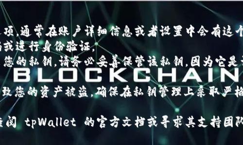 要查看电脑版 tpWallet 的私钥，您可以按照以下步骤操作：

1. **打开 tpWallet 客户端**：首先，确保您已经下载并打开了 tpWallet 的电脑版客户端。

2. **登录您的钱包**：输入您的密码或者其他登录凭证，进入钱包界面。

3. **选择账户**：在主界面上，找到您想要查看私钥的账户。通常在界面左侧会有账户列表，选择相应的账户。

4. **查看私钥**：
   - 寻找“导出私钥”或者 “帐号设置”选项。通常在账户详细信息或者设置中会有这个功能。
   - 点击后，系统可能会要求您输入密码或进行身份验证。
   - 验证通过后，您将能够查看或者导出您的私钥。请务必妥善保管该私钥，因为它是访问您资金的唯一凭证。

5. **注意安全**：私钥一旦泄露，可能会导致您的资产被盗。确保在私钥管理上采取严格的安全措施。

如果您在视图或操作上遇到困难，建议您查阅 tpWallet 的官方文档或寻求其支持团队的帮助，确保查看私钥的过程安全且顺利。