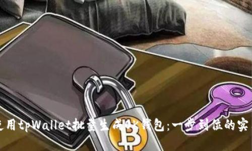如何使用tpWallet批量生成OK钱包：一步到位的实用指南