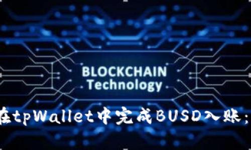 如何快速、安全地在tpWallet中完成BUSD入账：你的数字货币指南