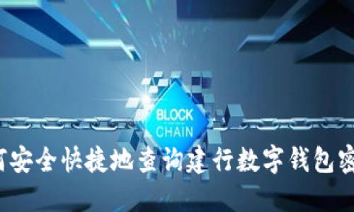 如何安全快捷地查询建行数字钱包密码？
