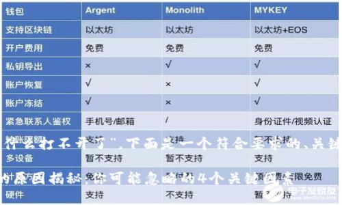 关于“tpWallet为什么打不开了”，下面是一个符合要求的、关键词以及详细介绍。

tpWallet打不开的原因揭秘：你可能忽略的4个关键因素